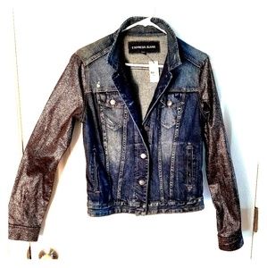Express Jeans Vintage Jean Jacket NWT $98 Rare Hot Y2K